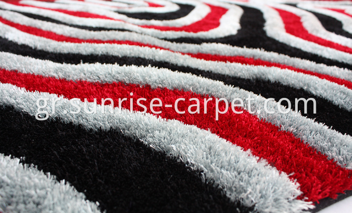 Polyester Thick Yarn Shaggy Rug 